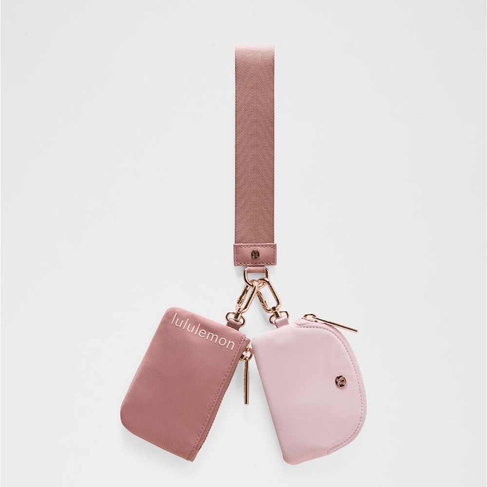 lululemon athletica Pink Key Card Holder